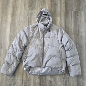 Balenciaga Men's Made In Portugal Curve Puffer Jacket Size 46 EUR